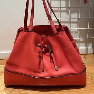 Kate Spade coral large handbag
